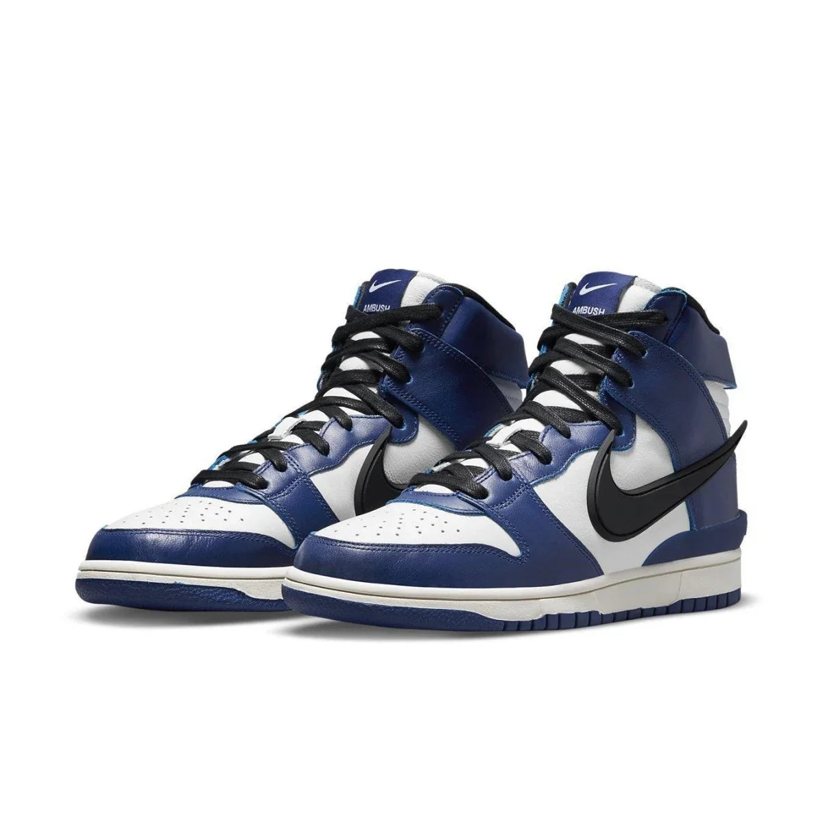 Nike Dunk High AMBUSH Deep Royal - dropout