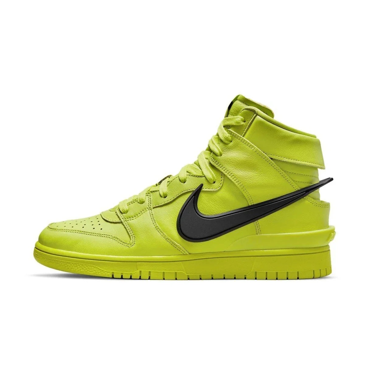Nike Dunk High AMBUSH Flash Lime - dropout