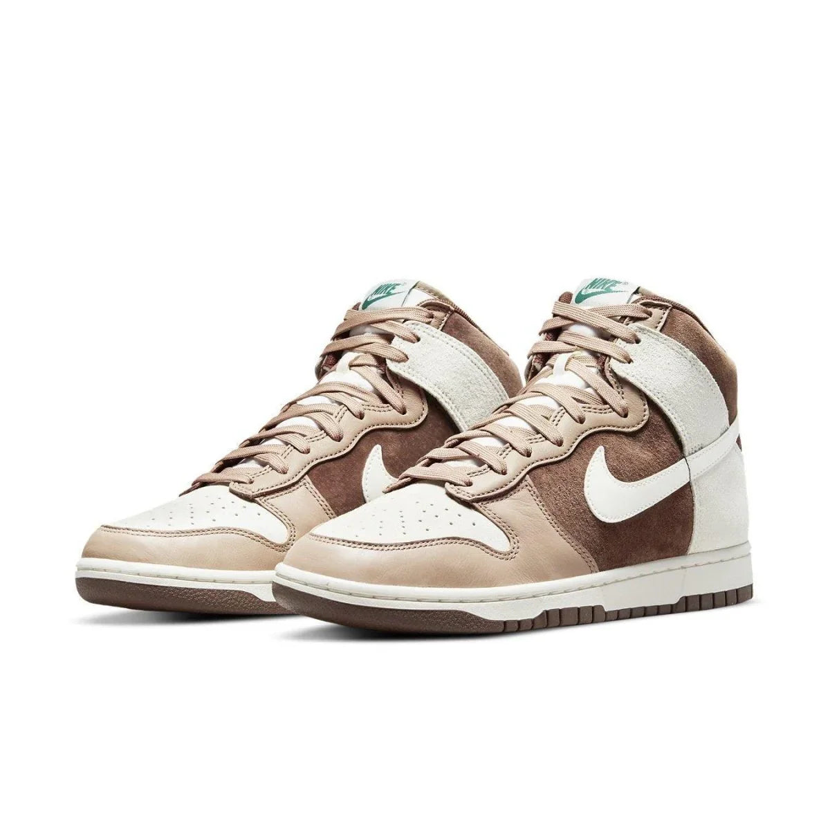 Nike Dunk High Light Chocolate - dropout