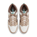 Nike Dunk High Light Chocolate - dropout