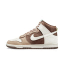 Nike Dunk High Light Chocolate - dropout