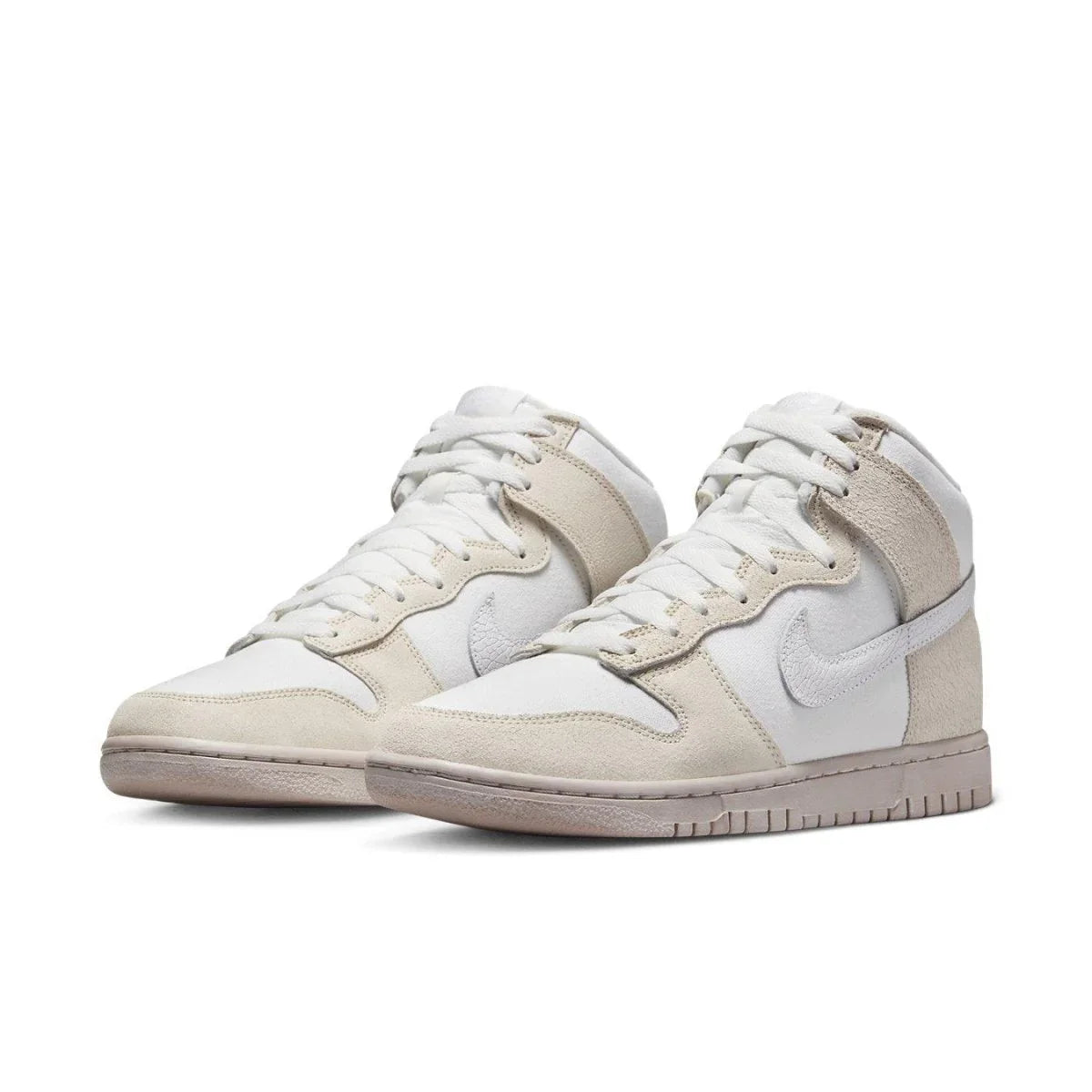 Nike Dunk High Retro PRM Cracked Leather Swoosh - dropout