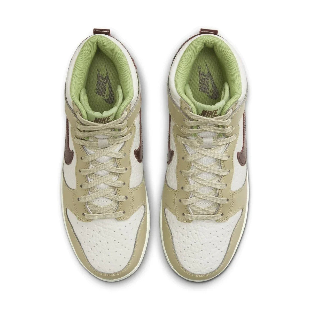 Nike Dunk High Tumbled Tan White Brown (W) - dropout