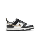 Nike Dunk Low Black White Metallic (GS) - dropout