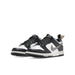 Nike Dunk Low Black White Metallic (GS) - dropout