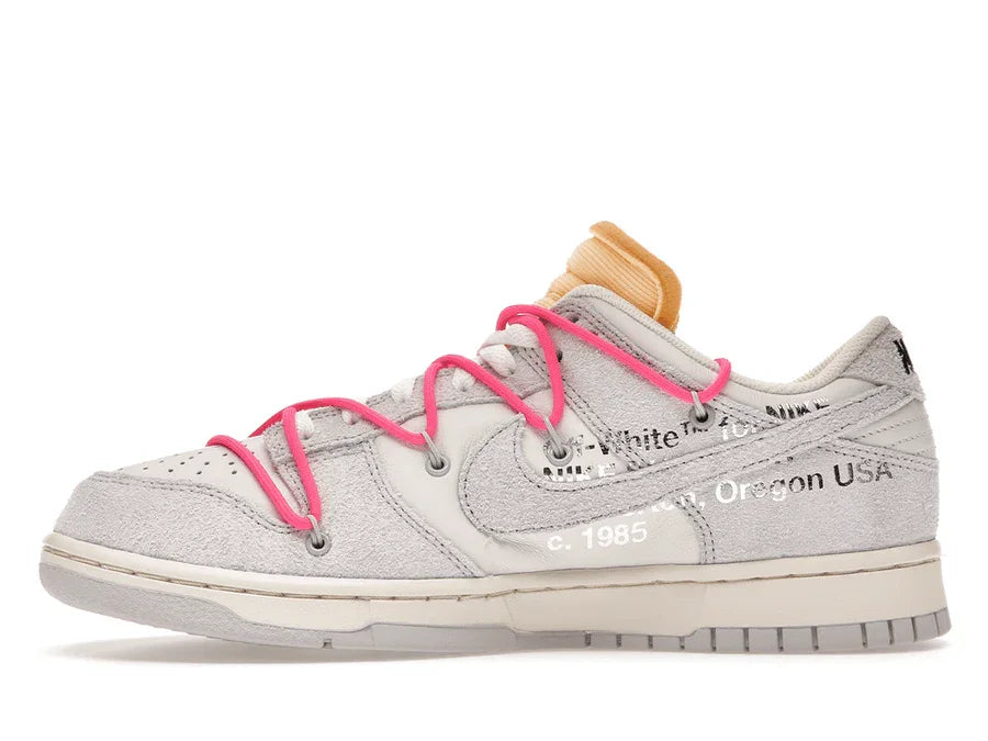 Nike Dunk Low Off-White Lot 17 — dropout Nike Dunk Low Off-White Lot 17 — dropout