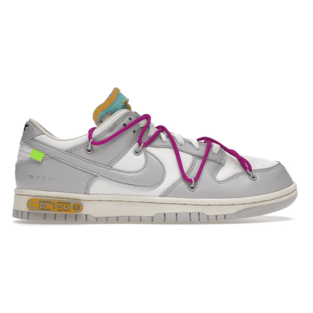 Nike Dunk Low Off-White Lot 21 – Dropout Nike Dunk Low Off-White Lot 21 – Dropout