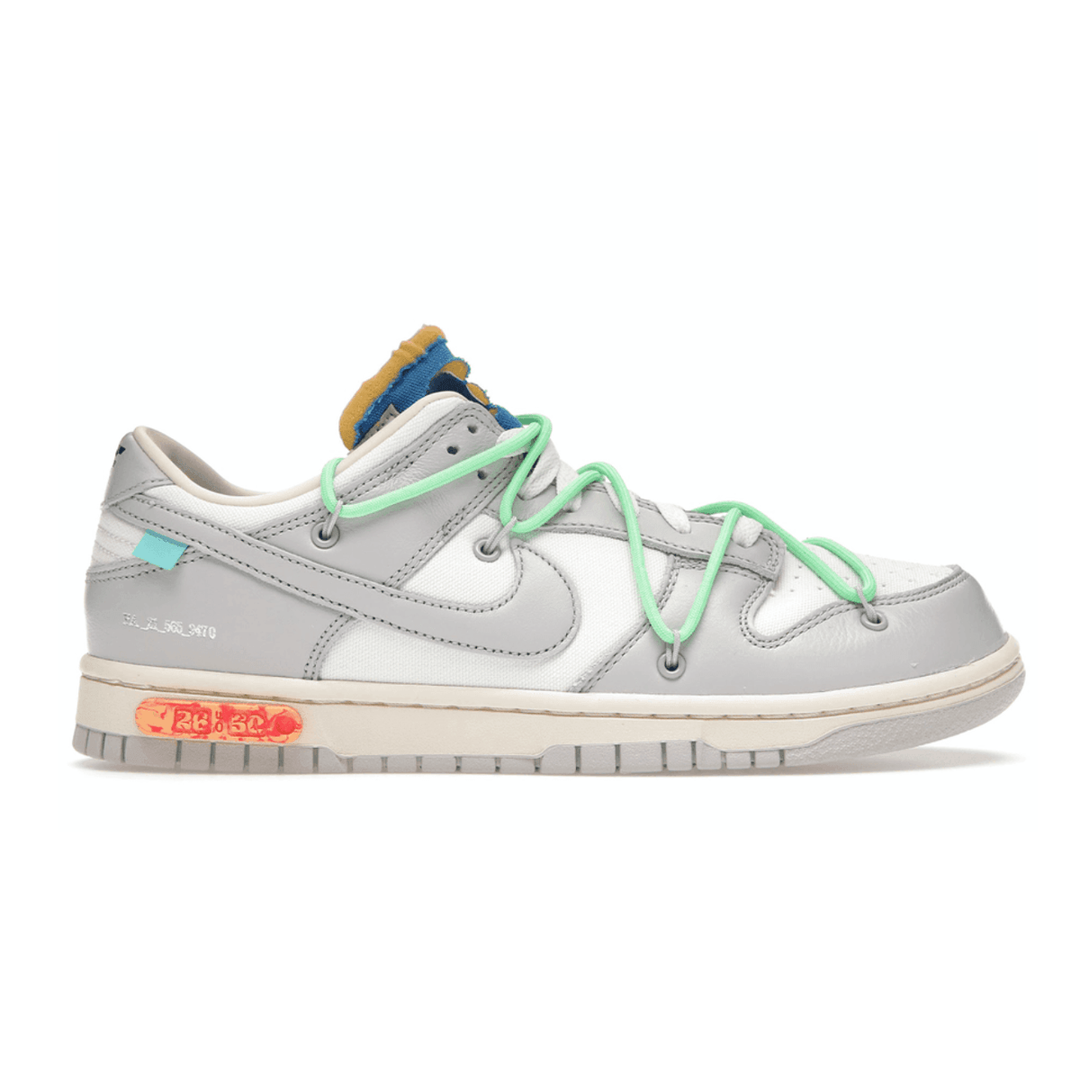 Nike Dunk Low Off-White Lot 26 — dropout