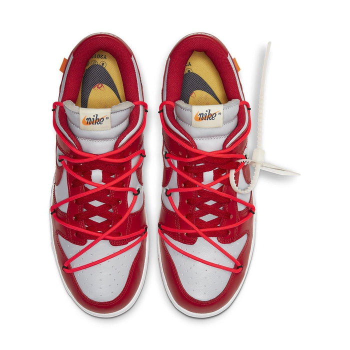 Nike Dunk Low Off-White University Red - dropout