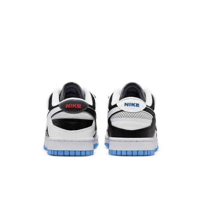 Nike Dunk Low Scrap Black Neutral Grey University Blue White - dropout