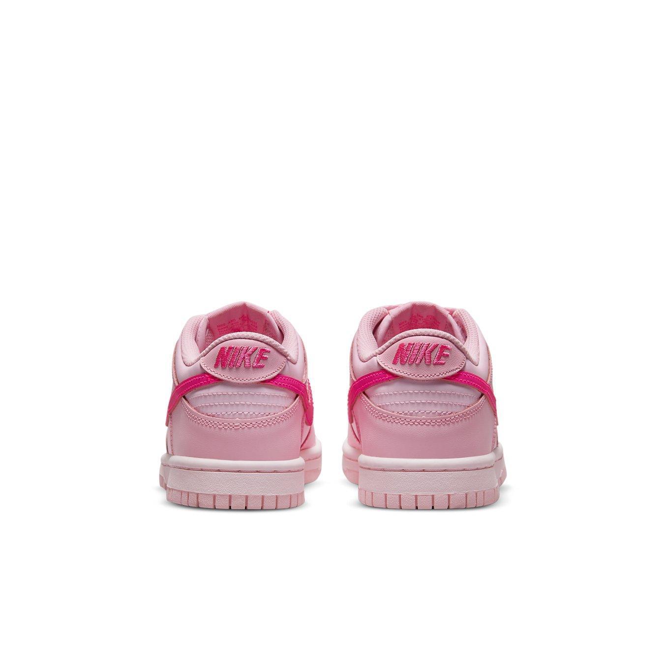 Nike Dunk Low Triple Pink (GS) - dropout