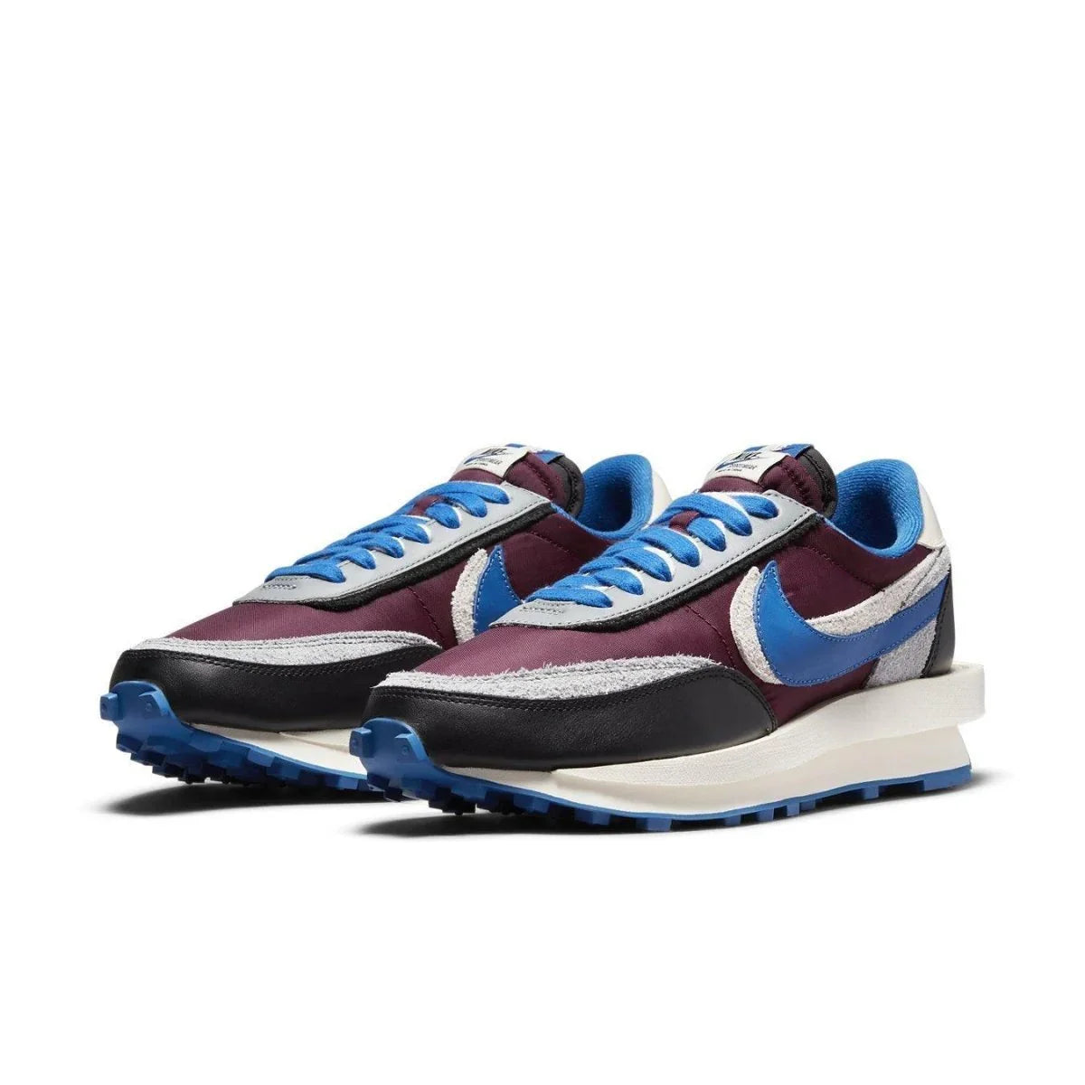 Nike LD Waffle sacai Undercover Night Maroon Team Royal - dropout
