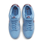 Nike SB Dunk Low Valour Blue Team Maroon - dropout