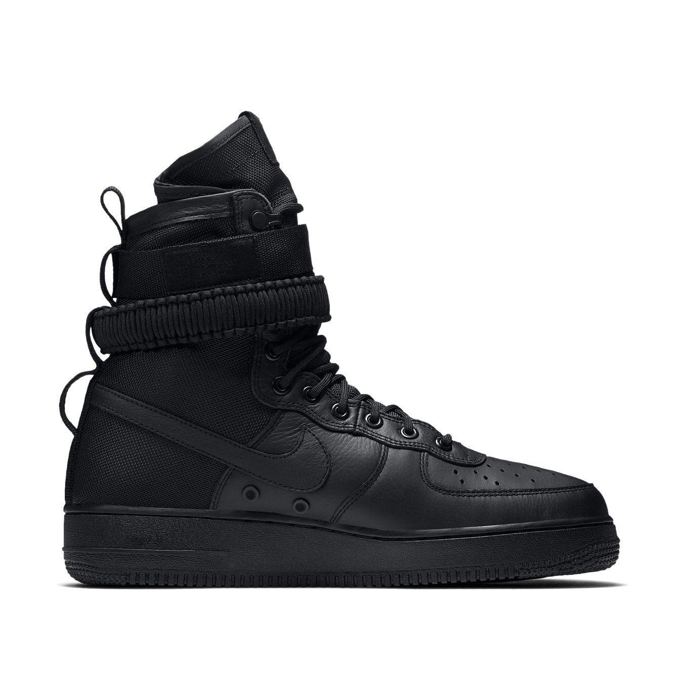 Nike Sf Air Force 1 High Triple Black - 864024-003 — Dropout