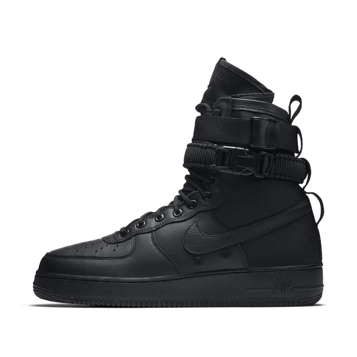 Nike SF Air Force 1 High Triple Black - dropout