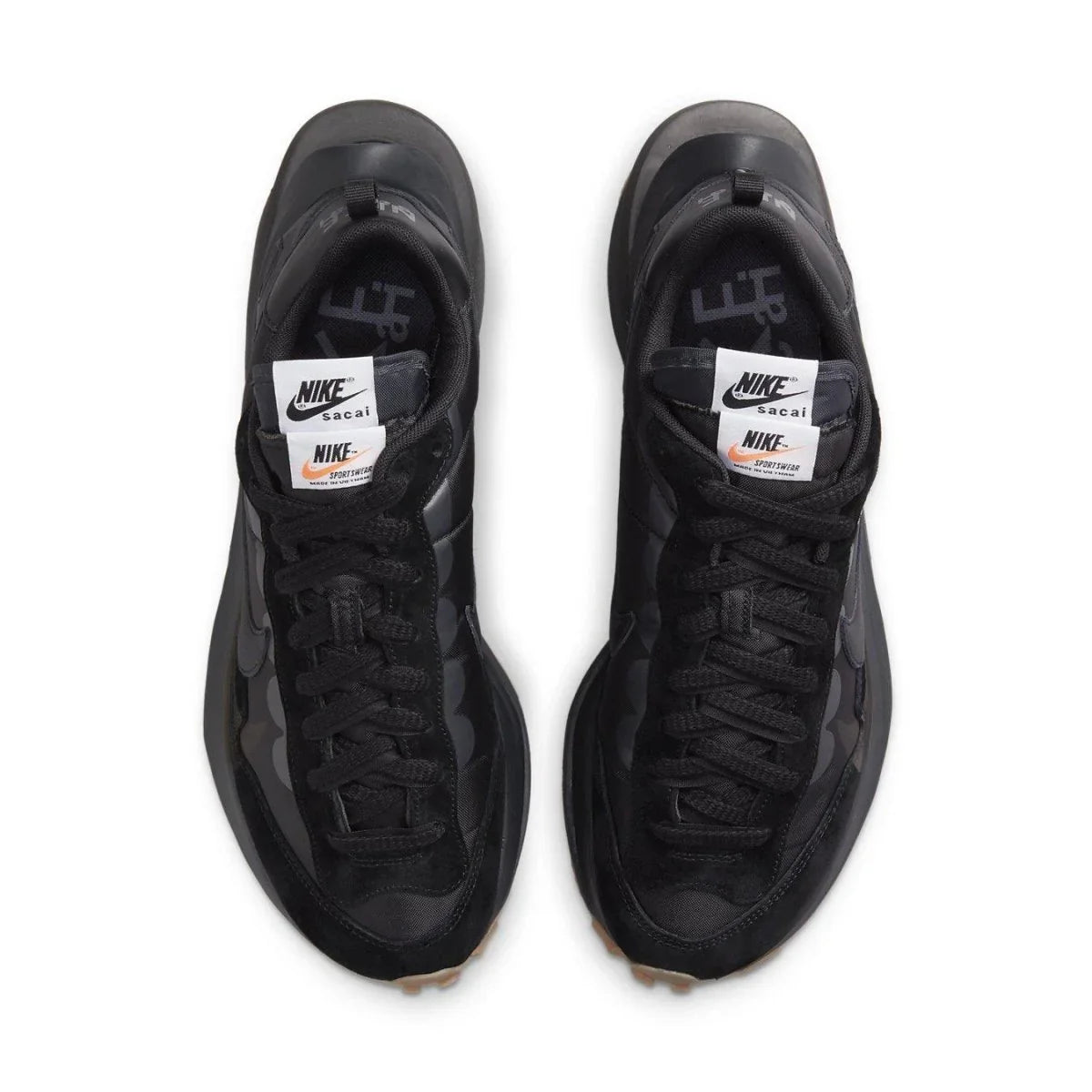 Nike Vaporwaffle sacai Black Gum - dropout