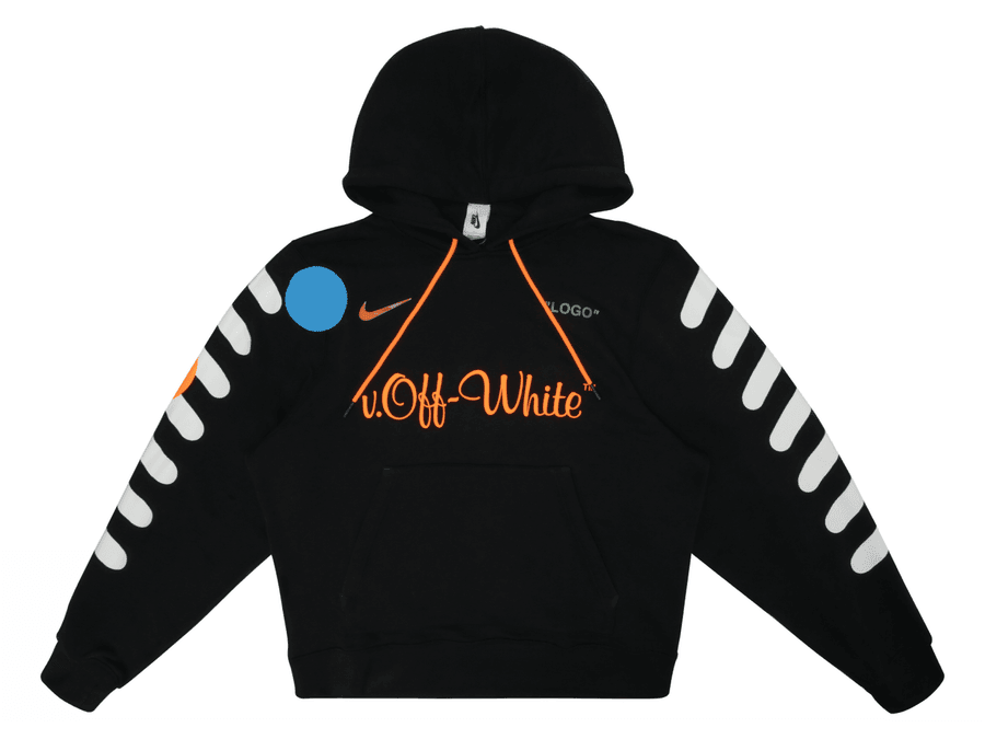 Nikelab x OFF WHITE Mercurial NRG X Hoodie Black dropout