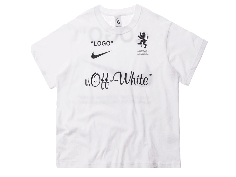 Nikelab x OFF WHITE Mercurial NRG X Tee White