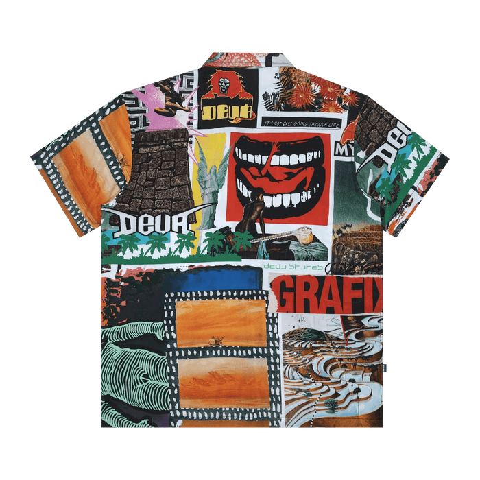 Nusa Printed Souvenir Shirt Multi - dropout