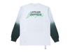 Ornate Long Sleeve T-Shirt White - dropout