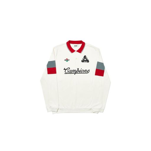 Palace Campione Crew White - dropout