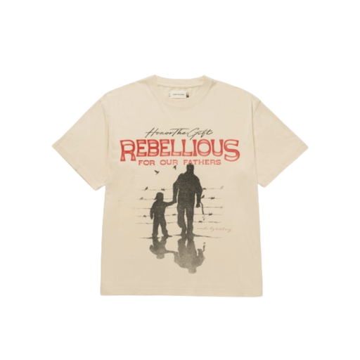 Rebellious For Our Fathers T-Shirt Bone - dropout