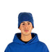 Royal Blue Embroidered Beanie - dropout