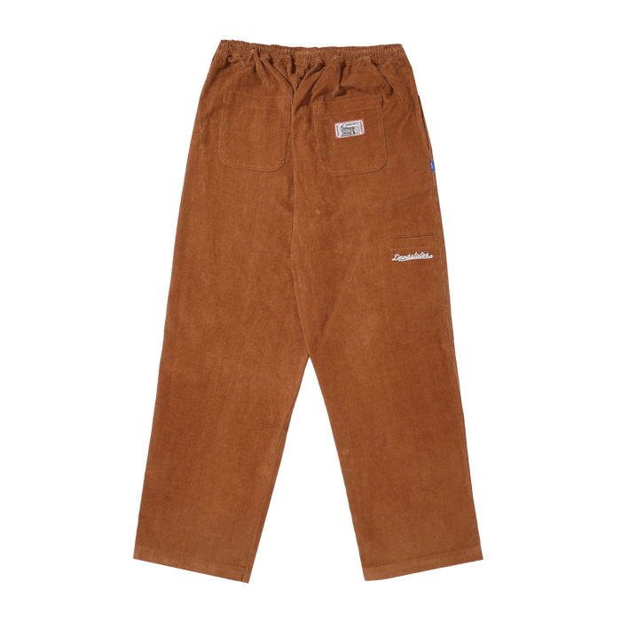 Service Corduroy Pants Brown - dropout