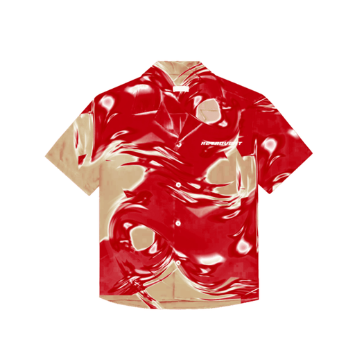 Spark Button-Up Shirt Red - dropout