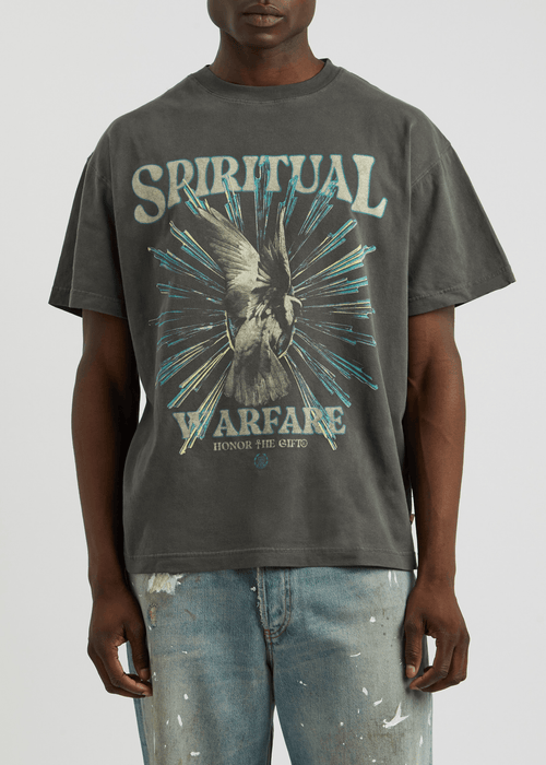 Spiritual Conflict SS Tee Black - dropout