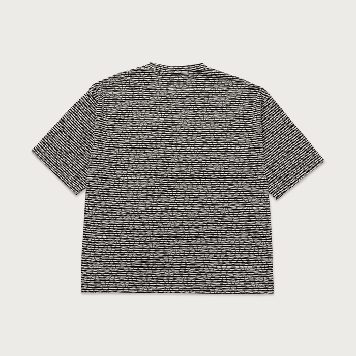Stripe Box T-Shirt Black - dropout
