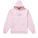 Supreme Bandana Box Logo Hooded Sweatshirt Pink - dropout