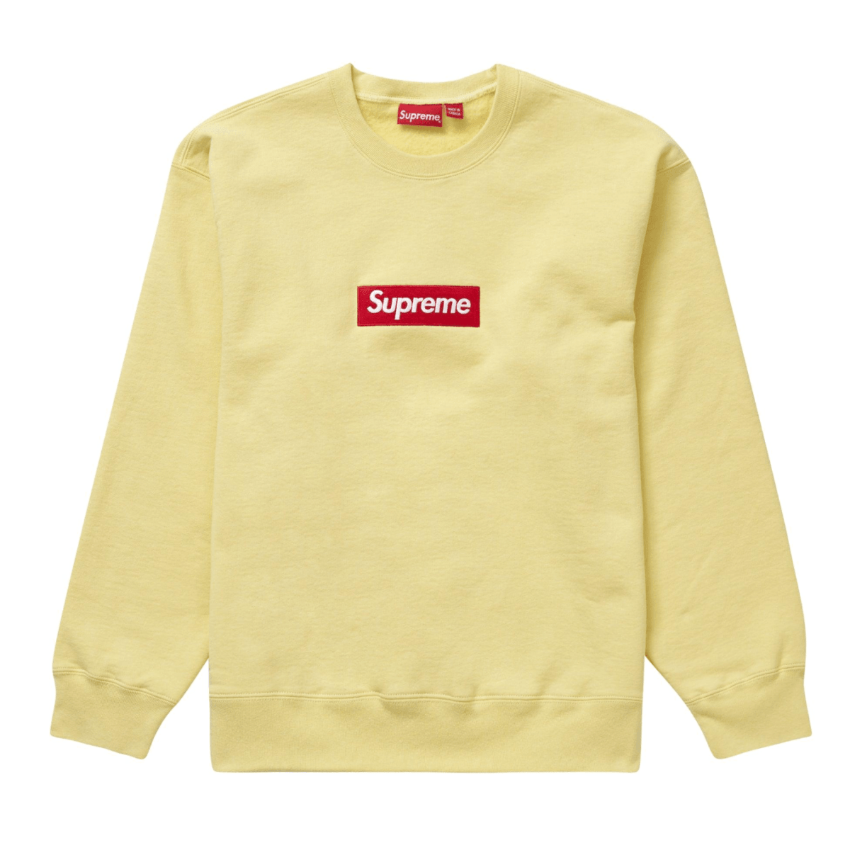 Supreme felpa originale discount