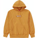 Supreme Box Logo Hooded Sweatshirt (FW21) Light Mustard - dropout