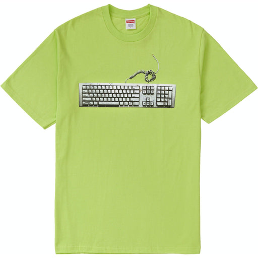 Supreme Keyboard Tee Neon Green - dropout