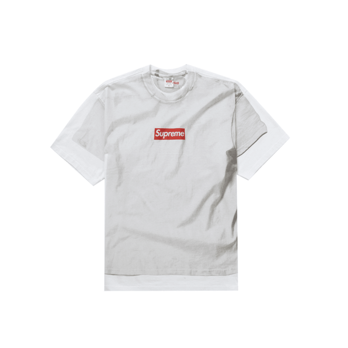 Supreme MM6 Maison Margiela Box Logo Tee White dropout