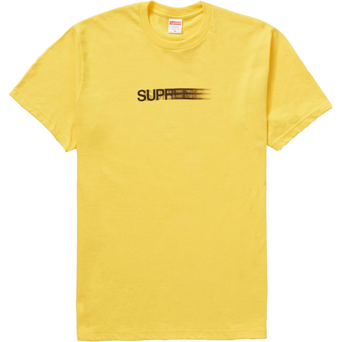 Supreme Motion Logo Tee (SS20) Yellow - dropout