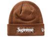 Supreme New Era Box Logo Beanie (FW19) Brown - dropout