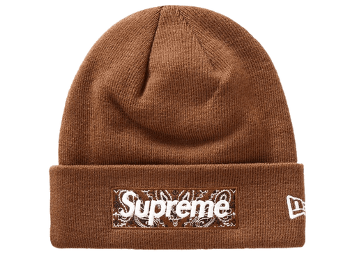 New era box hot sale logo supreme beanie