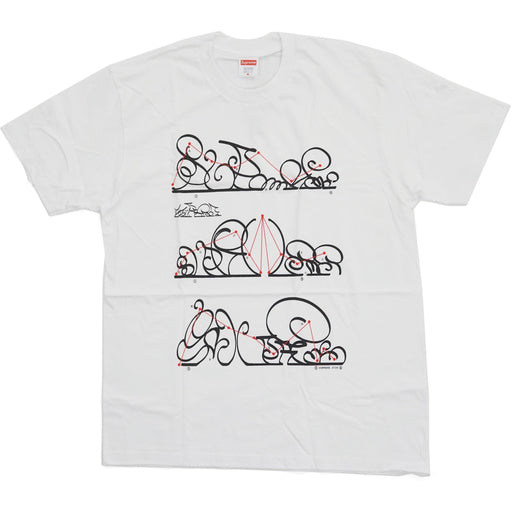 Supreme System Tee White - dropout