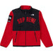 Supreme The North Face Arc Logo Denali Fleece Jacket Red - dropout