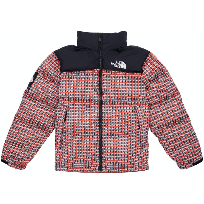 Supreme The North Face Studded Nuptse Jacket Red - dropout