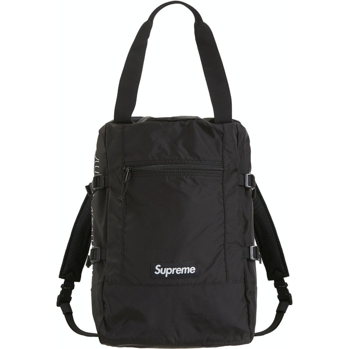 Supreme Tote Backpack Black - dropout