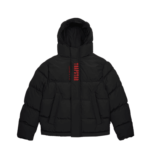 Trapstar Decoded Hooded Puffer 2.0 Jacket Infrared Edition - dropout