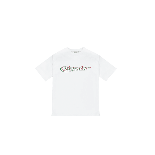 Trapstar x Sfera Ebbasta Italiano Hyperdrive Tee White - dropout