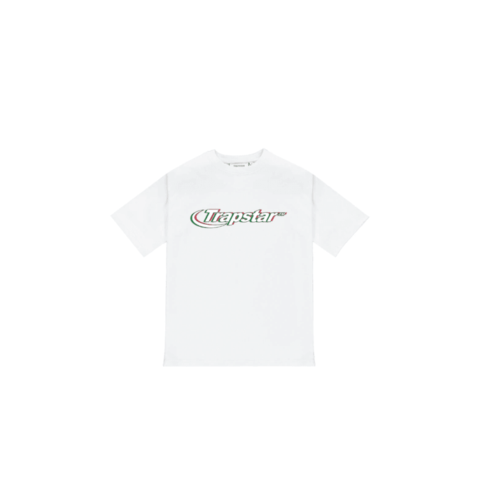 Trapstar x Sfera Ebbasta Italiano Hyperdrive Tee White - dropout