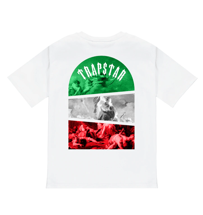 Trapstar x Sfera Ebbasta Italiano Tee White