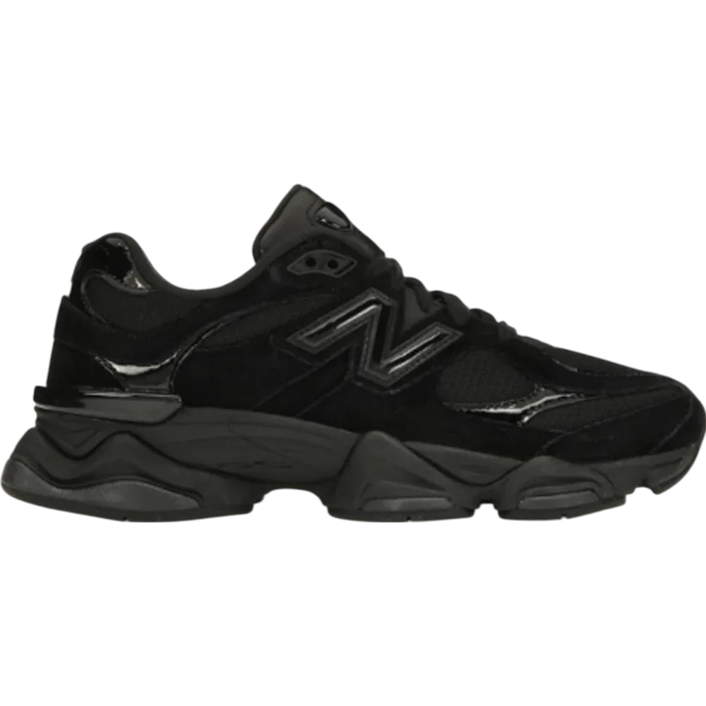 New Balance 9060 Triple Black Patent