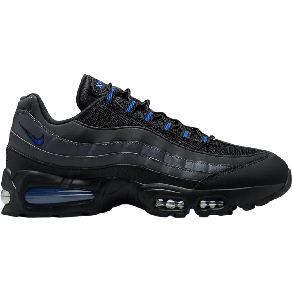 Nike Air Max 95 Big Bubble Black Game Royal