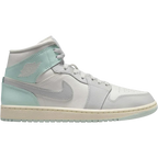 Jordan 1 Mid Football Grey Igloo (Women's)